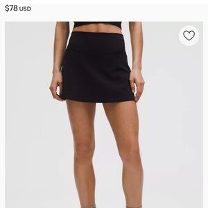 Lululemon Athletica Black align skirt